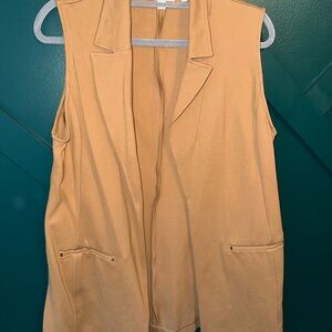 Chico's Camel Sleeveless Vest